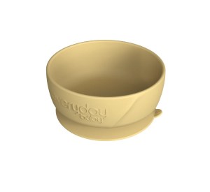 Everyday baby silikonska prianjajuća posuda, žuta